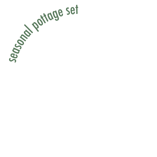 季節のポタージュセット